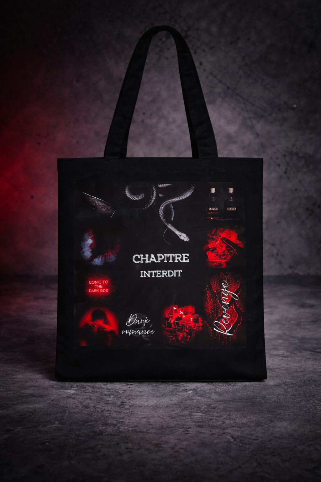 Précommande- Tote bag                     Dark romance